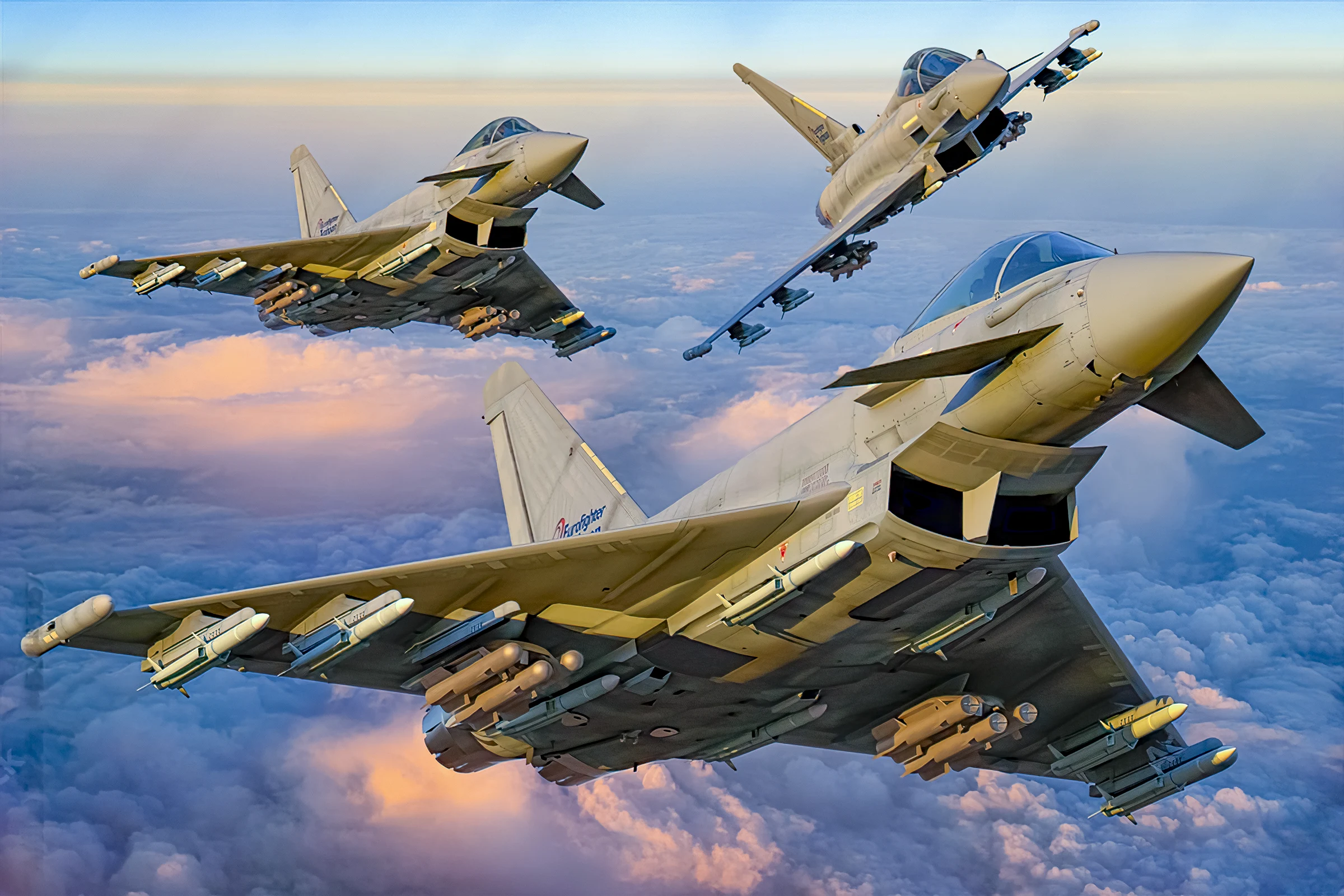 Eurofighter Typhoon: Leonardo anuncia mejoras de supervivencia