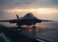 El F-22 casi despega desde las cubiertas de Portaaviones