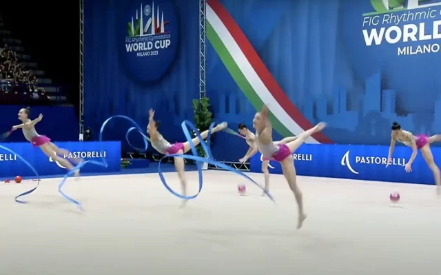 Israel gana plata en parada de la Copa del Mundo de Gimnasia Rítmica