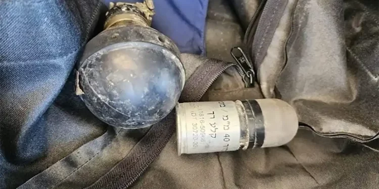Detenido un periodista francés con 3 granadas: venía de Jenín