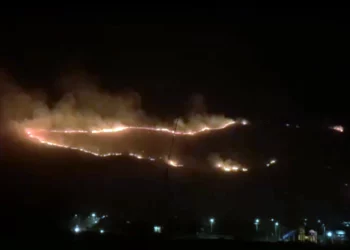 Bomberos controlan incendio cerca de kibutz en el norte de Israel