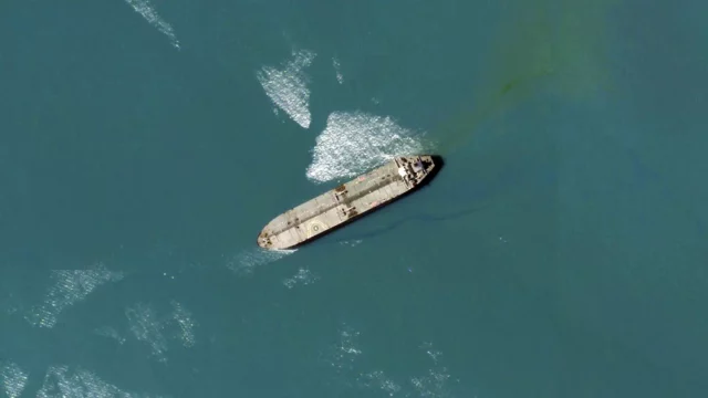 Buque comercial Capturado por Guardia Revolucionaria de Irán en el Golfo Pérsico