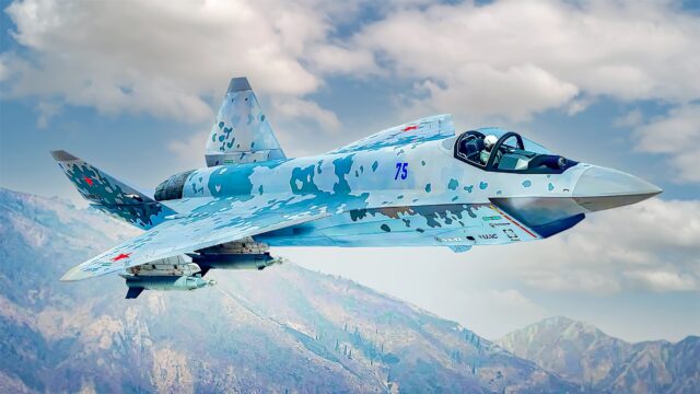 El Su-75 Checkmate promete ser más sigiloso que el Su-57
