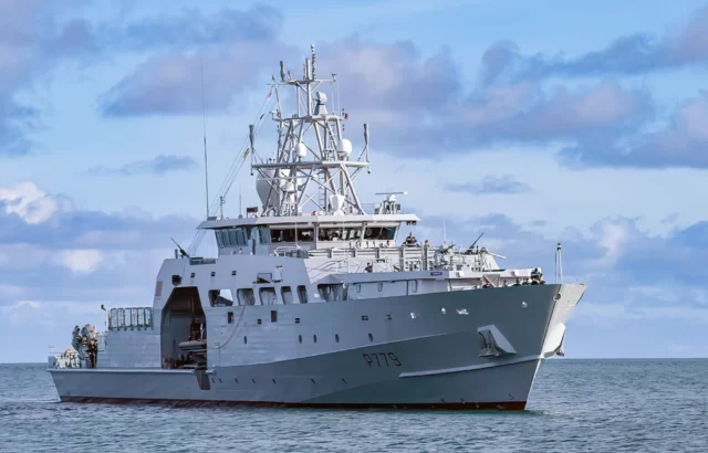 La Armada francesa activa el OPV Auguste Bénébig