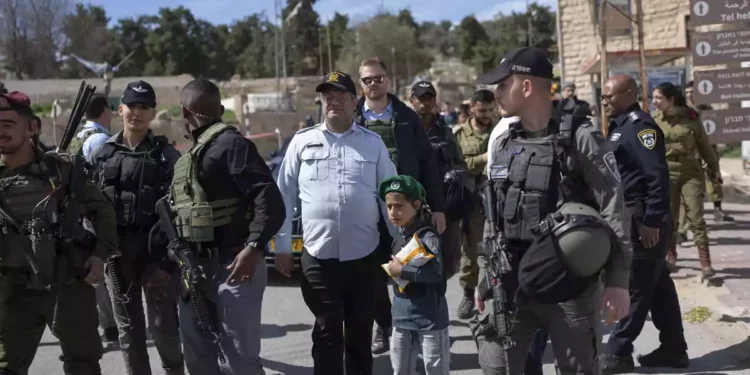 Ben Gvir denuncia apartheid contra judíos en Kiryat Arba