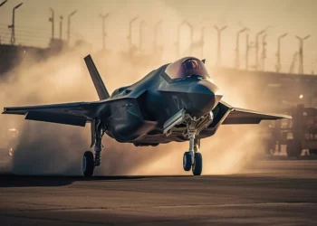 F35 británicos despegarán desde una pista de aluminio