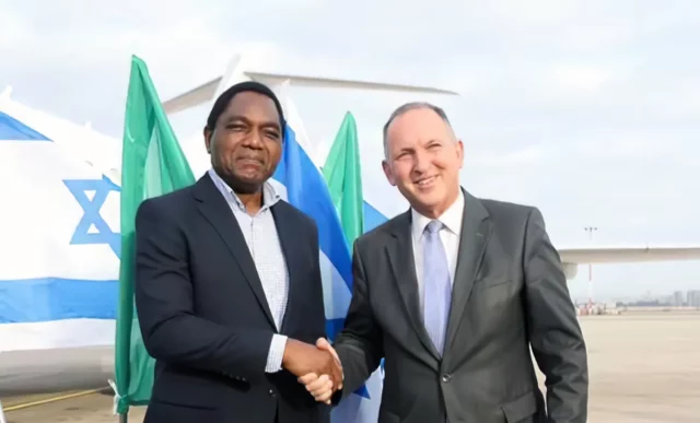 Israel y Zambia buscan estrechar lazos económicos y culturales