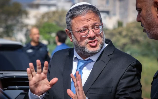 Ben Gvir en el Monte del Templo: Reconocer el Estado palestino es una recompensa para Hamás