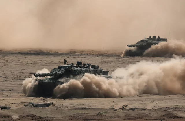 Disputa por derechos de autor del tanque Leopard 2 de Alemania