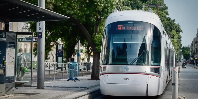 El metro ligero de Tel Aviv cambiará la vida en la ciudad
