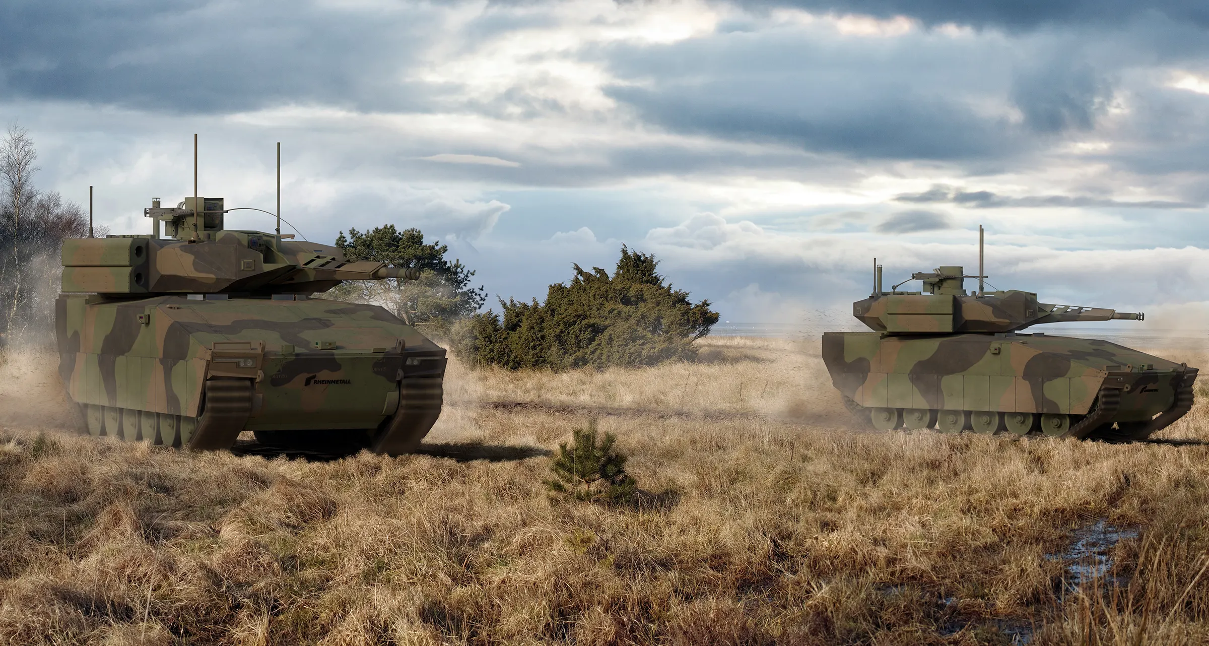 Rheinmetall producirá vehículo de combate XM30 para EE. UU.