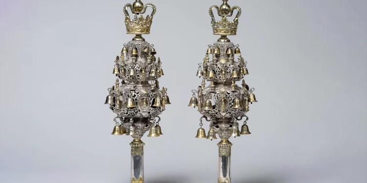 Ornamentos sefardíes de 300 años en museos de EE. UU.