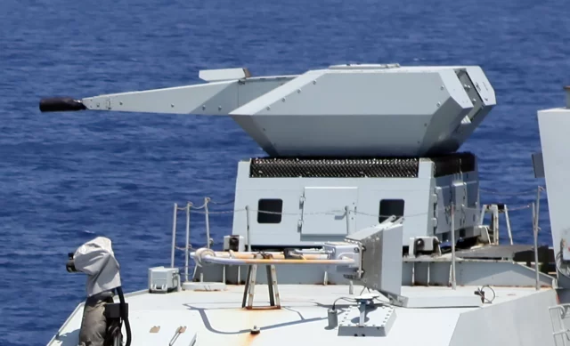 Avanzado CIWS Oerlikon Millennium Gun para fragatas Jose Rizal