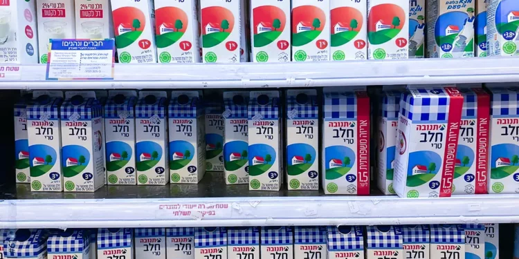 Israel se enfrenta a una “escasez” artificial de leche