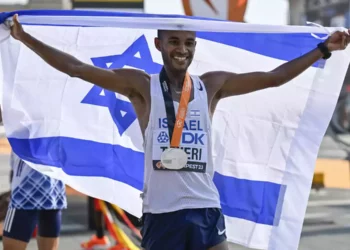 Israelí gana la plata en el campeonato mundial de atletismo