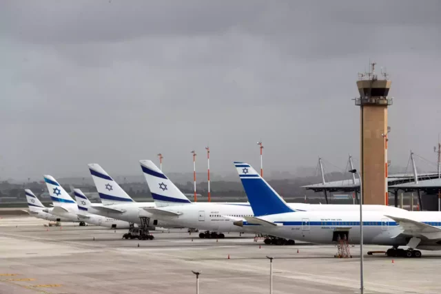 Israel retrasa vuelos en Ben Gurion por situación de seguridad