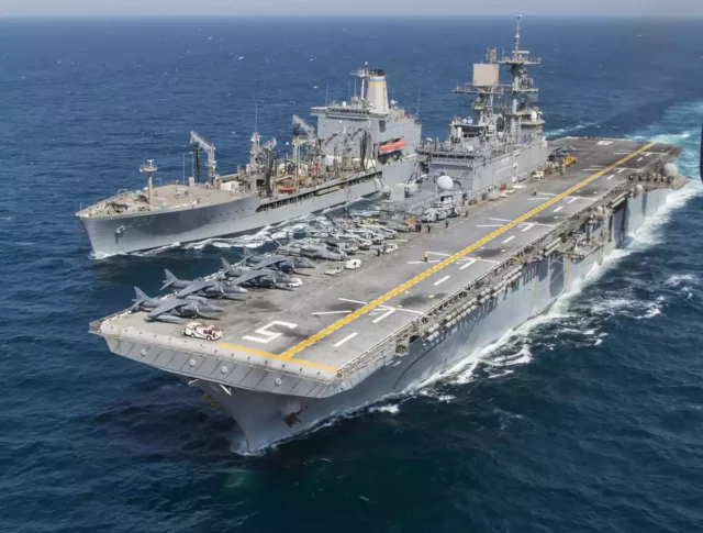 Irán amenaza buques de guerra de EE.UU. en el Golfo Pérsico