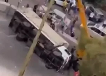 Camión volcado en el Líbano transportaba misiles iraníes