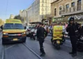 Mujer atropellada por coche policial en vía del tren de Jerusalén