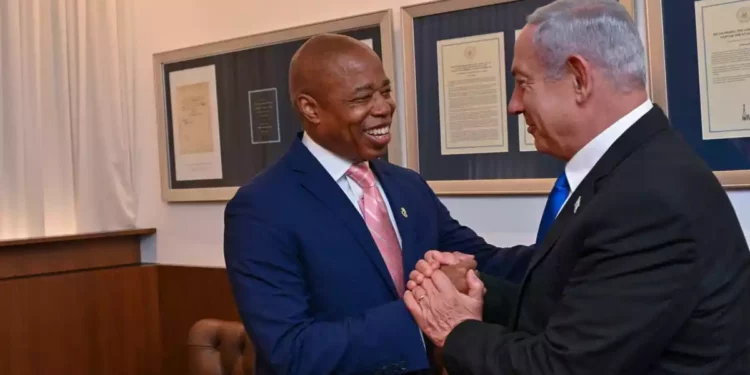 Netanyahu recibe al alcalde de Nueva York: “Gran amigo de Israel”