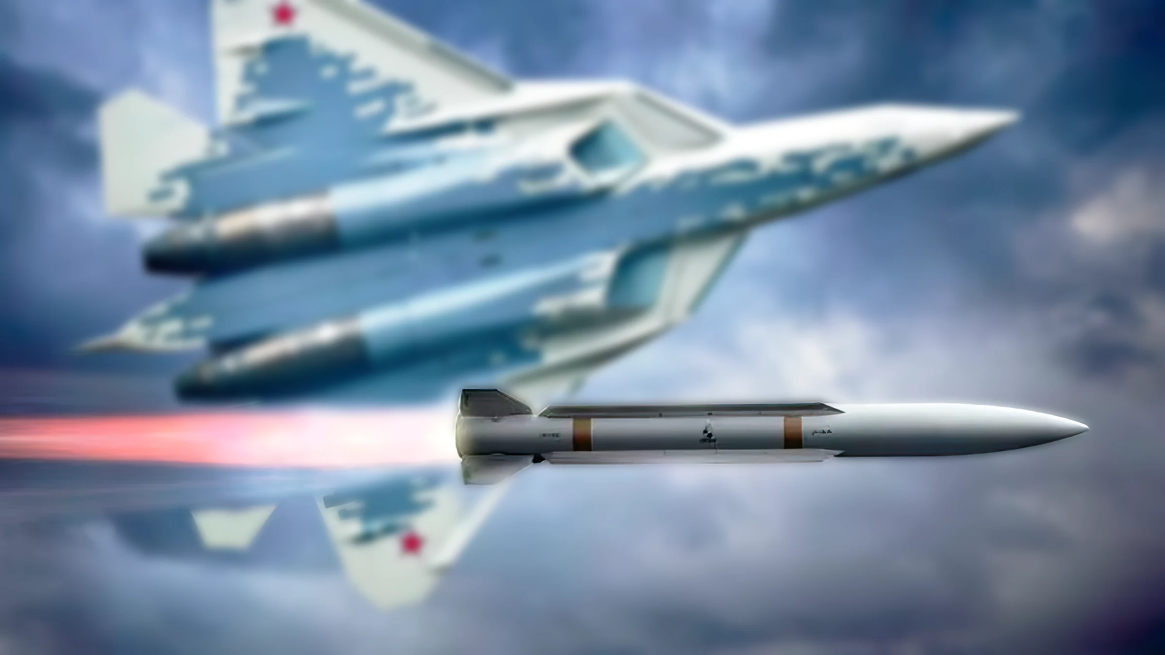 El Su-57 ruso se arma con el misil R-37M de 300 km de alcance