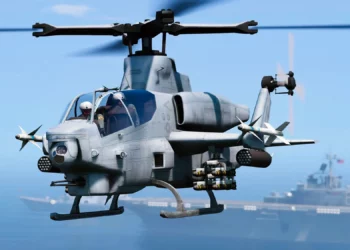 Láser iraní apunta a helicóptero AH-1Z Viper de EE. UU.