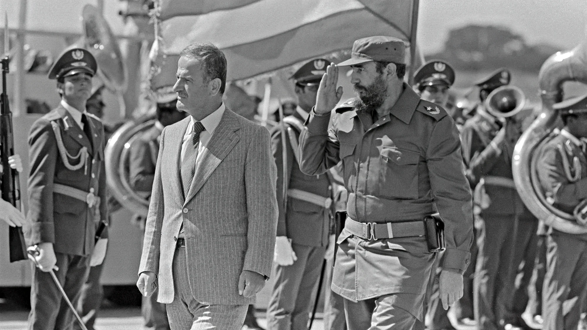Las tropas cubanas de Fidel Castro en la Guerra de Yom Kippur