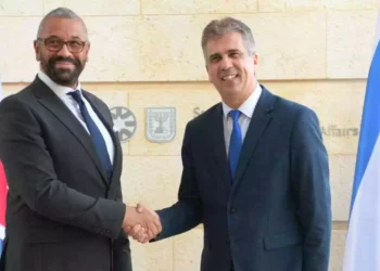 El secretario de Asuntos Exteriores del Reino Unido visita Israel