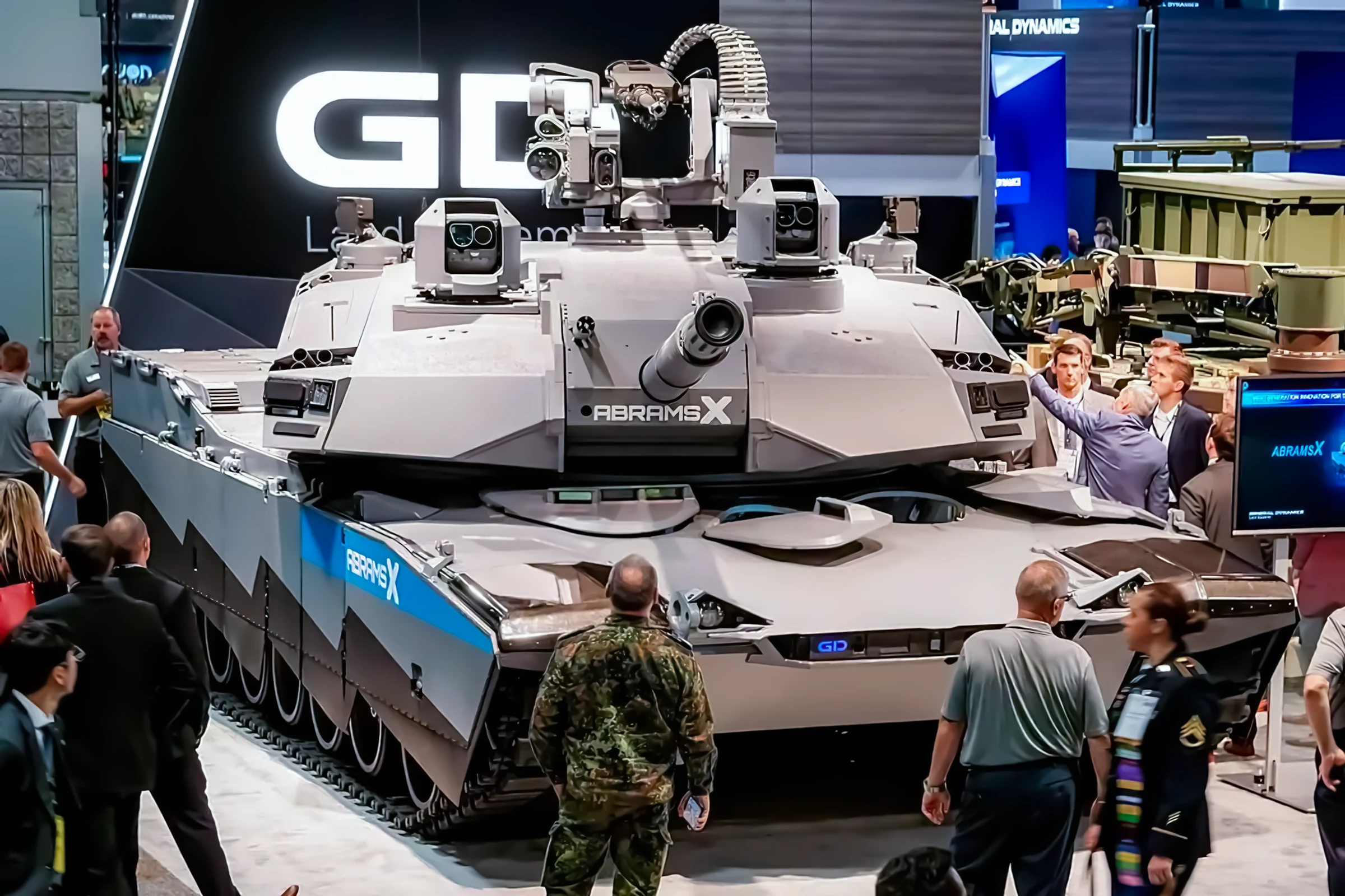 EE UU Modernizar El Tanque De Batalla Principal M1E3 Abrams 