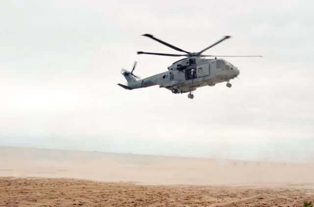 Accidente mortal de un helicóptero Sea King Mk-45 en Pakistán