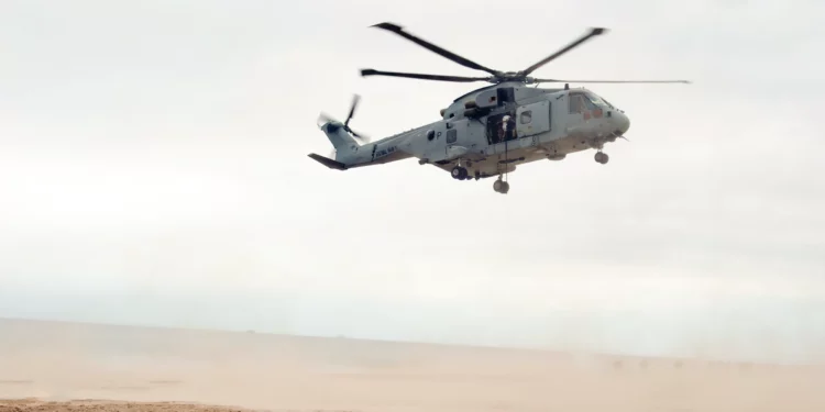 Accidente mortal de un helicóptero Sea King Mk-45 en Pakistán