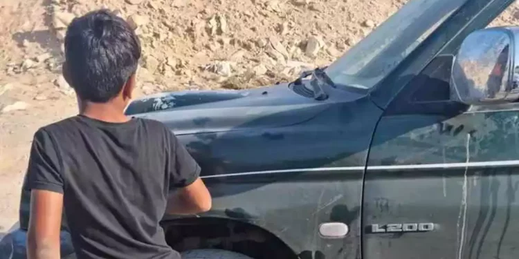Intervienen a niño de 11 años conduciendo camioneta en Israel