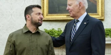 Volodymyr Zelensky se reúne con Joe Biden