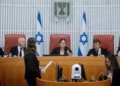 Abogado de Netanyahu discute con jueces de la Corte Suprema