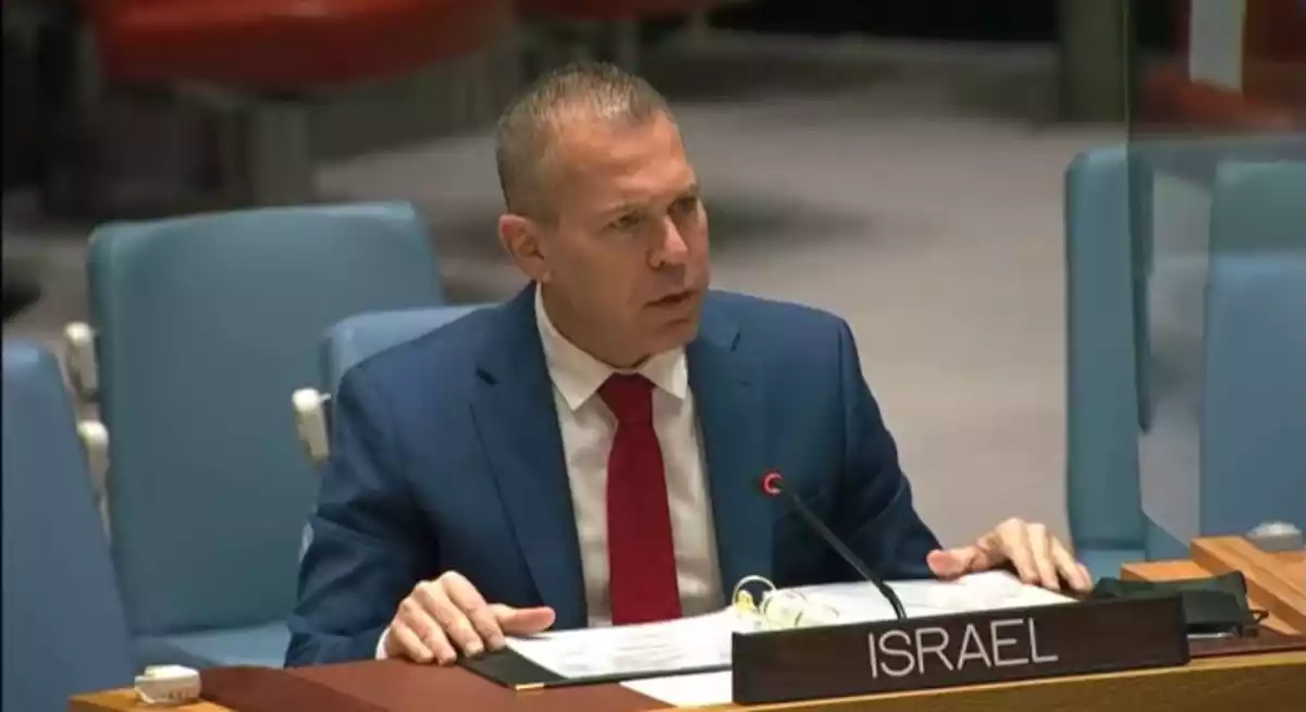 Embajador Gilad Erdan criticó el discurso de Abbas ante la ONU