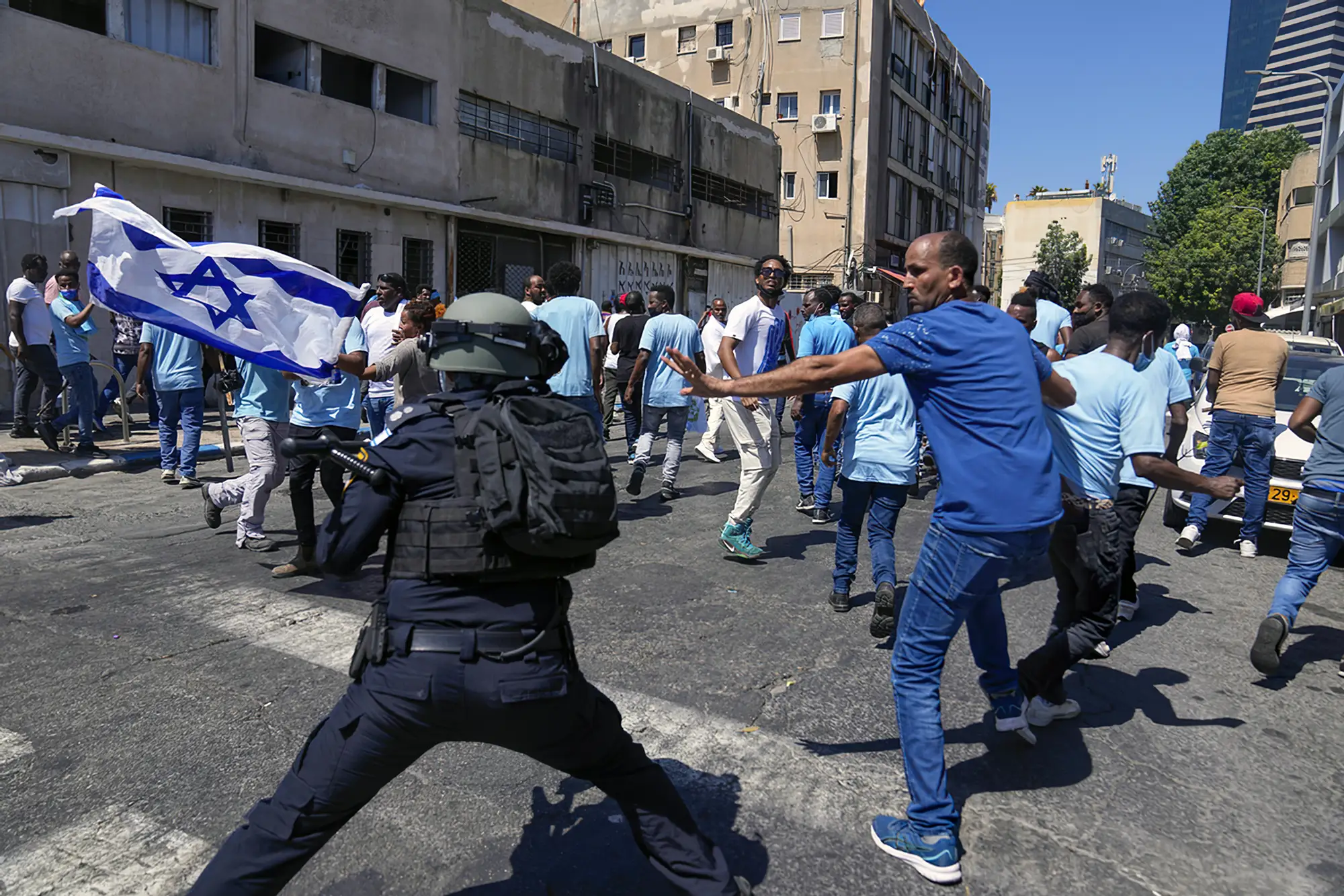 Policía grave tras disturbios de eritreos en Israel