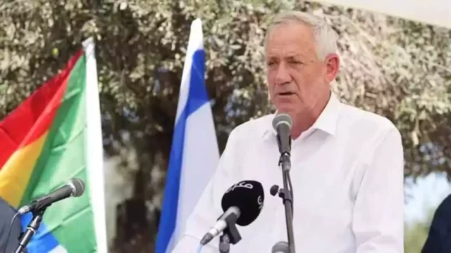 Gantz habla sobre los disturbios en Yom Kippur en Tel Aviv