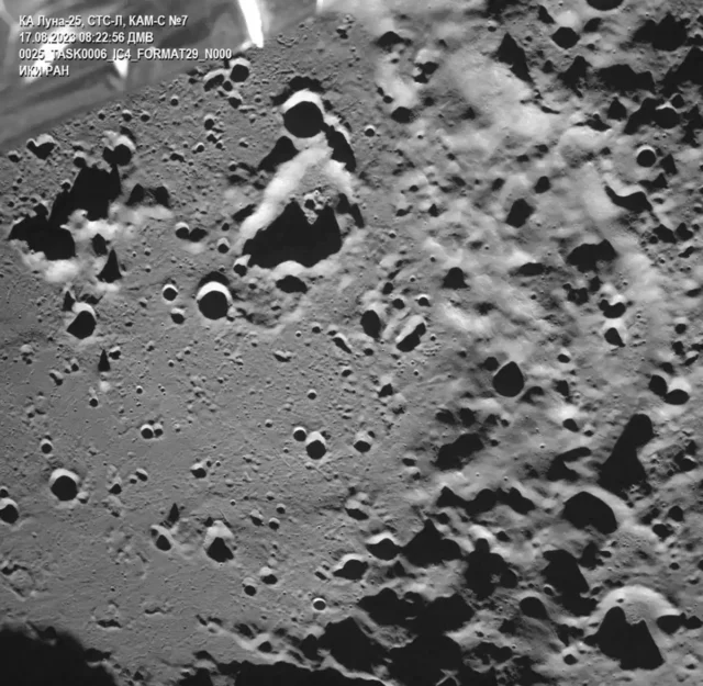 Misión rusa fallida deja cráter en la Luna: confirma la NASA