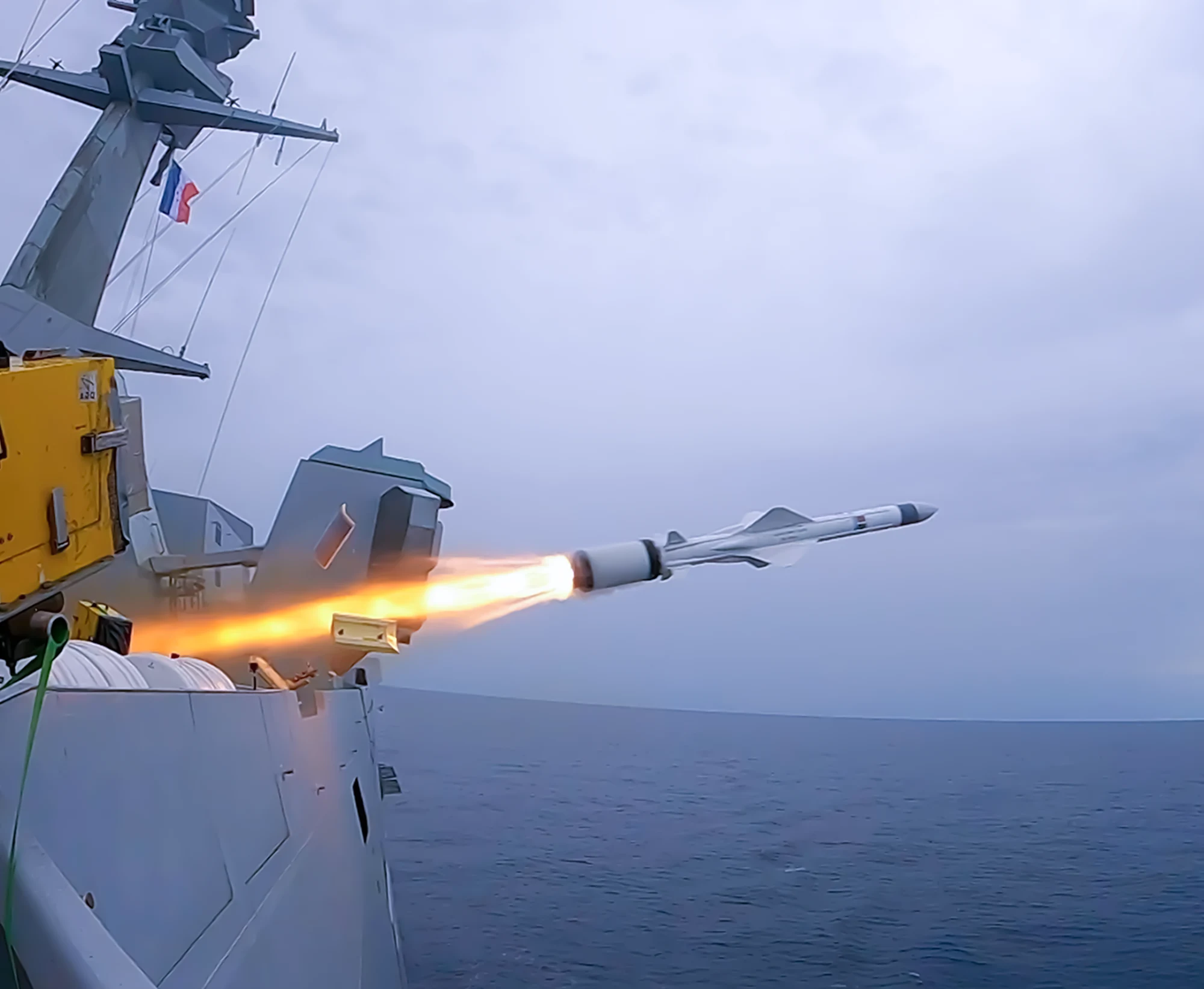The French Navy successfully tested the Exocet MM40 B3c missile