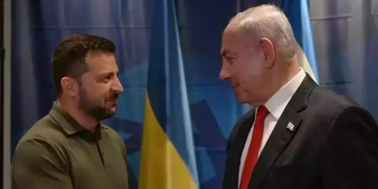 Netanyahu se reúne con Zelensky