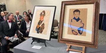 Obras de Egon Schiele robada por nazis retornan a herederos