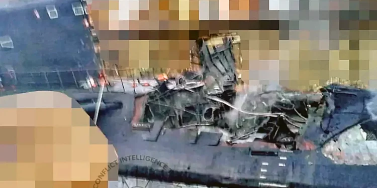 Submarino ruso gravemente dañado en ataque ucraniano con misiles