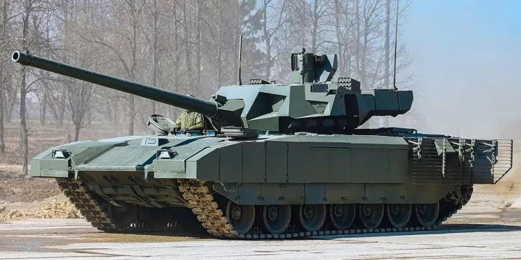T-14: Problemas de transmisión sacan al tanque ruso de Ucrania