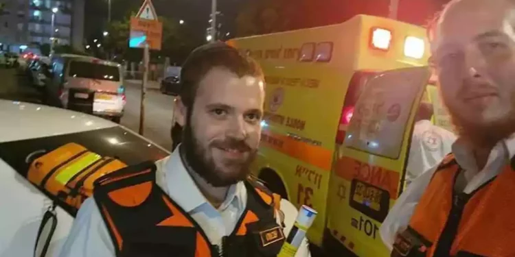 Paramédicos salvan a bebe que sufrió reacción alérgica en Israel
