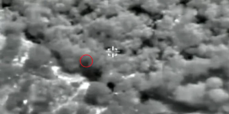 UAV ataca célula en Líbano rastreando ataque con misiles