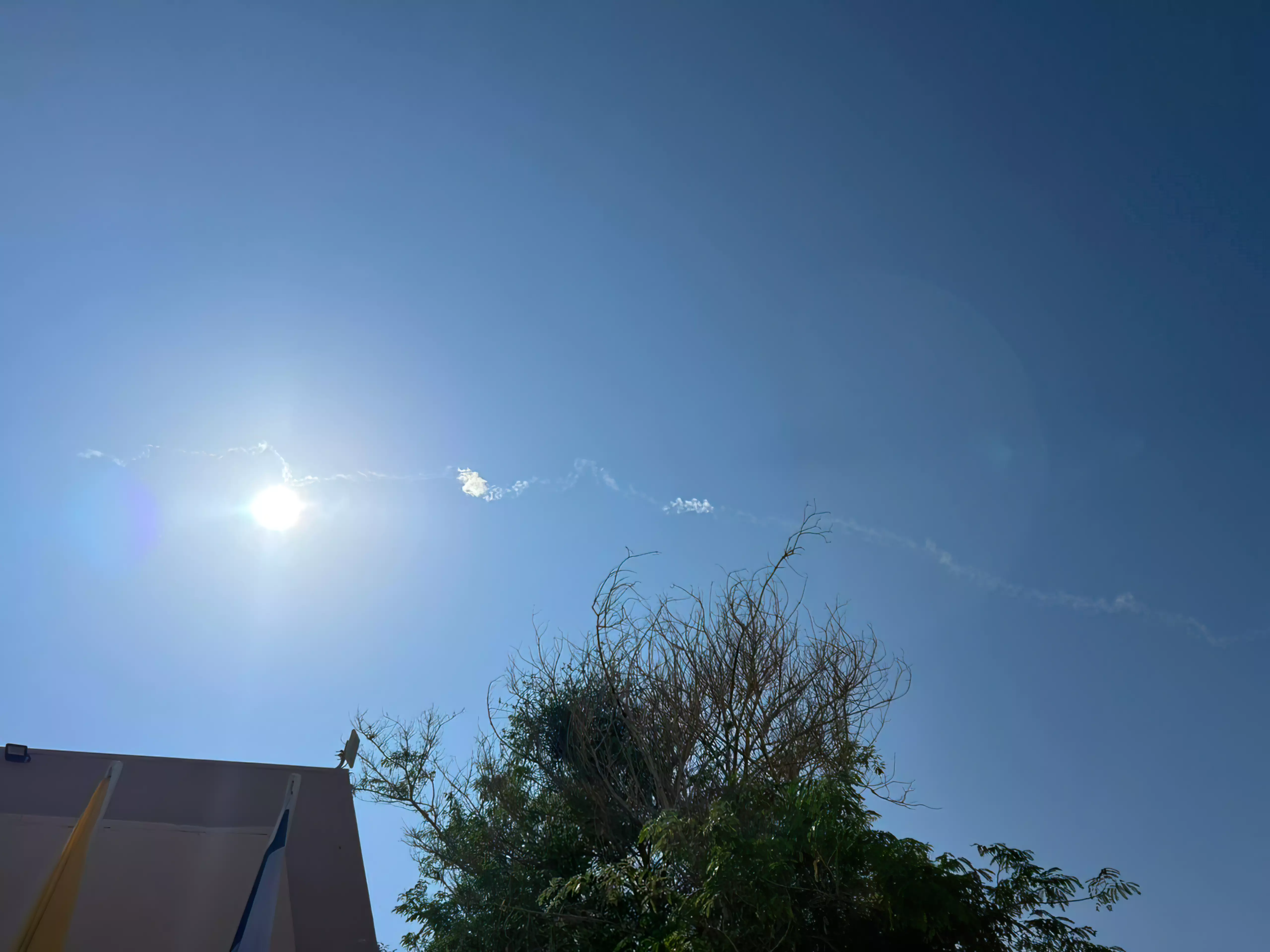 Posible interceptación sobre Eilat