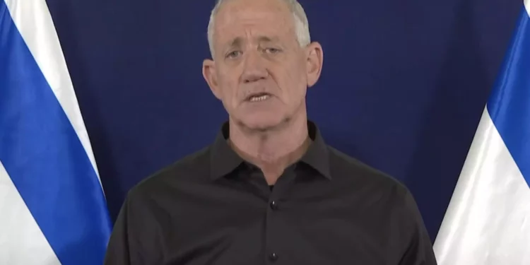 Benny Gantz: No hay un tiempo diplomático, sino un reloj operativo