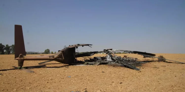 Ataque de Hamás impacta helicóptero con tropas en Israel
