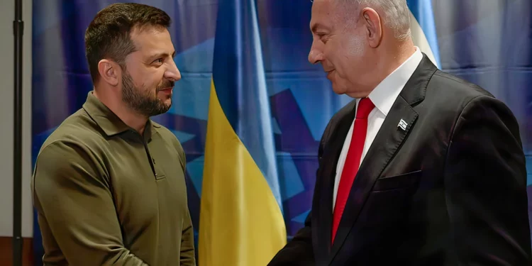Zelensky “feliz” tras reunión con Netanyahu