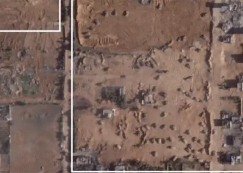 Imagen de satélite muestra las maniobras israelíes en Gaza